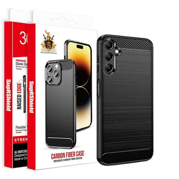 For Samsung Galaxy A Series Carbon Fiber Case Shockproof Heavy Duty Rugged Anti Knock Back Cover (Black) For Samsung Galaxy A Series Carbon Fiber Case Shockproof Heavy Duty Rugged Anti Knock Back Cover (Black)